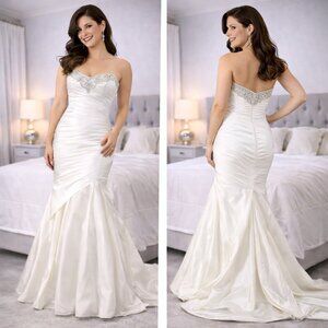 NWT Impression Bridal Strapless Wedding Gown $1,155